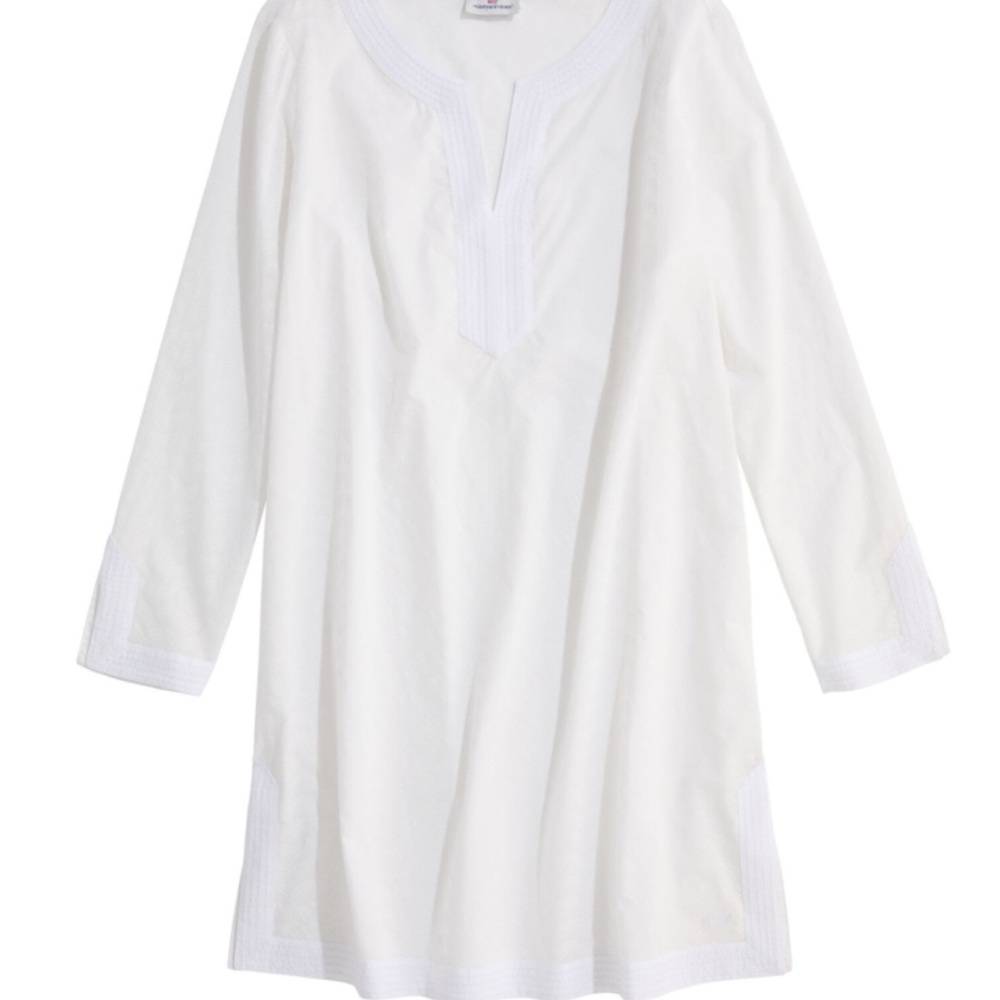 Vineyard Vines White Tunic Coverup